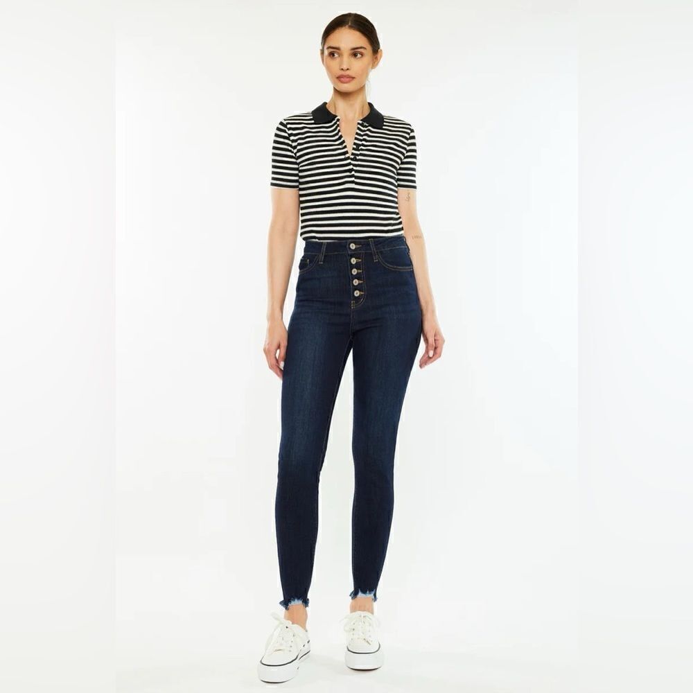 KanCan Greyson High Rise Super Skinny Jeans 2XL